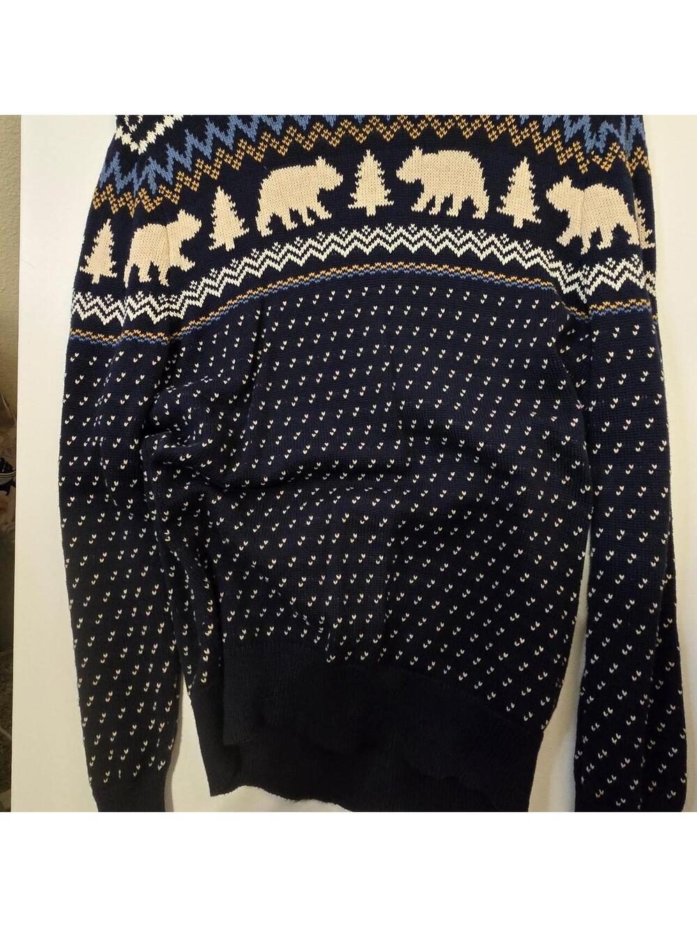 J.Crew Women's Navy and Blue Jumper
